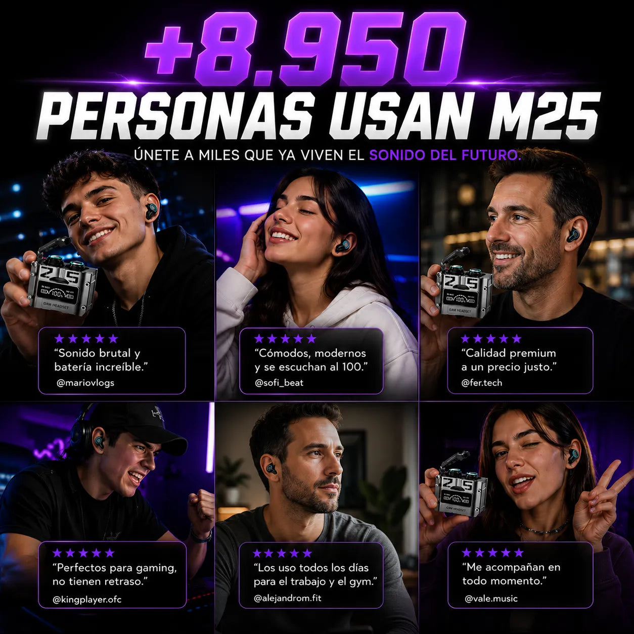 M25 Pro — Potencia extrema que se escucha y se siente 🔥