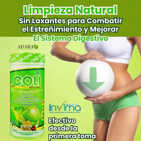 COLI PLUS® La Solución Integral para Combatir la Hinchazón, la Pesadez y el Malestar