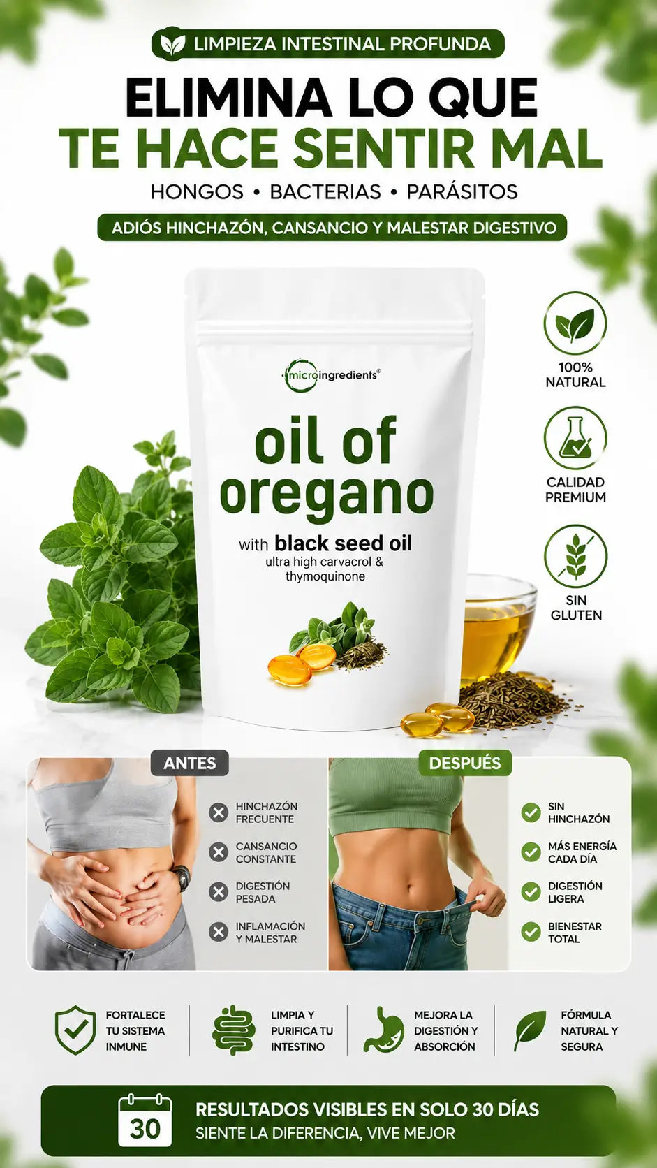 ACEITE DE OREGANO — MICRO INGREDIENTS