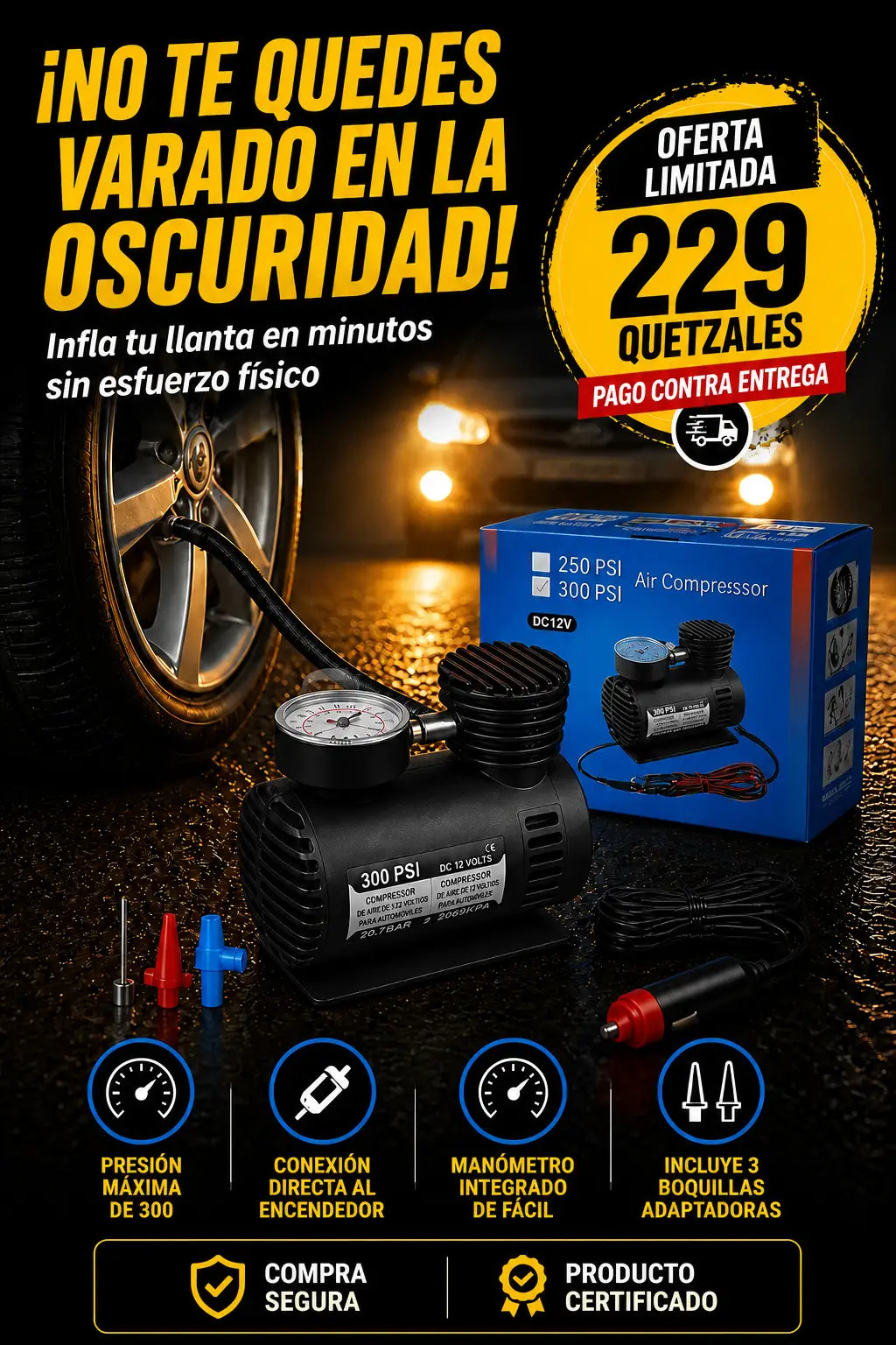 Mini compresor - Envío Gratis
