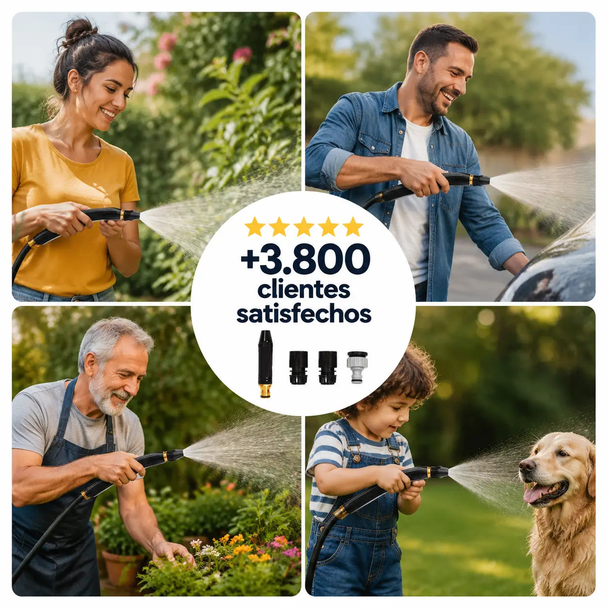 AquaJet Master (3 en 1) — maestro de la limpieza con agua
