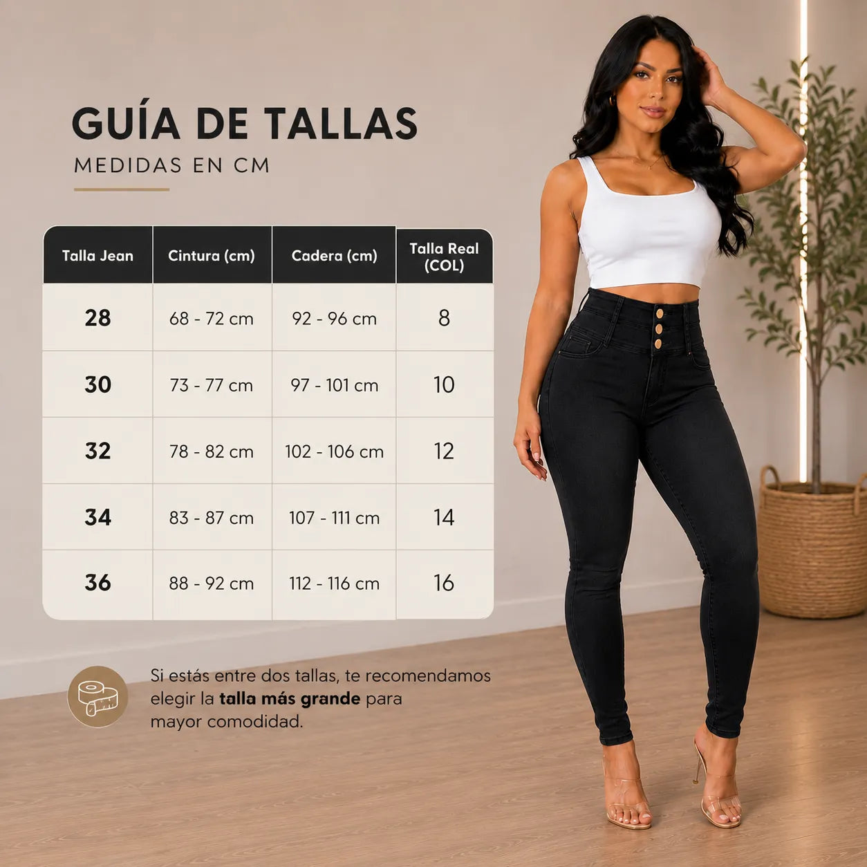 Jean Levanta Cola™ | Realza tus Curvas y Estiliza tu Figura al Instante