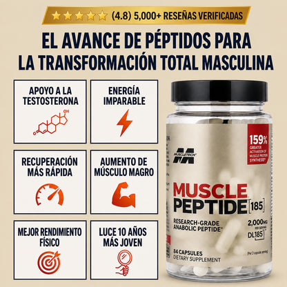 Muscle Peptide™ | Soporte para Fuerza, Rendimiento y Recuperación