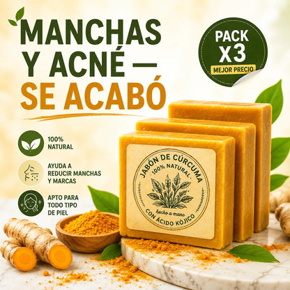 CurcuGlow™ — Tu secreto para una piel más limpia y luminosa