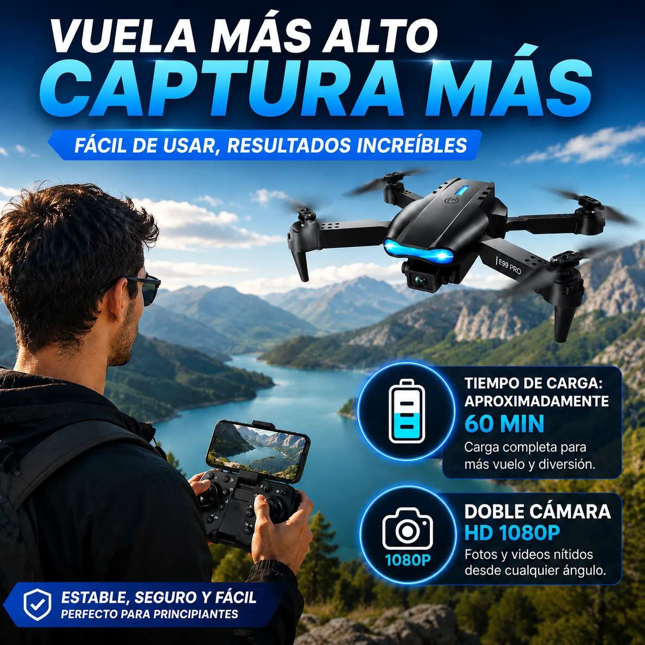 AeroMax™ — Videos Aéreos 4K Como un Profesional
