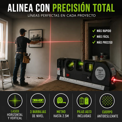 LaserPro™ – Mide, alinea y trabaja con confianza