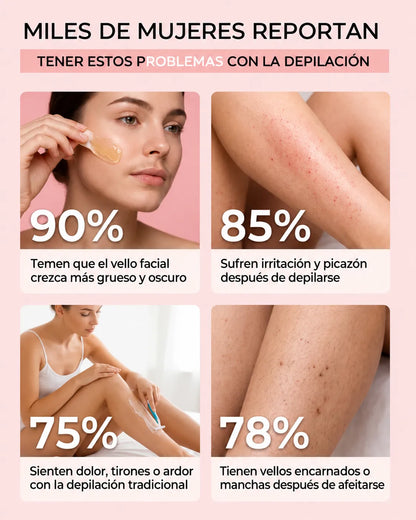 Maquina depiladora recargable 4 en 1 | Piel Lisa Sin Irritación