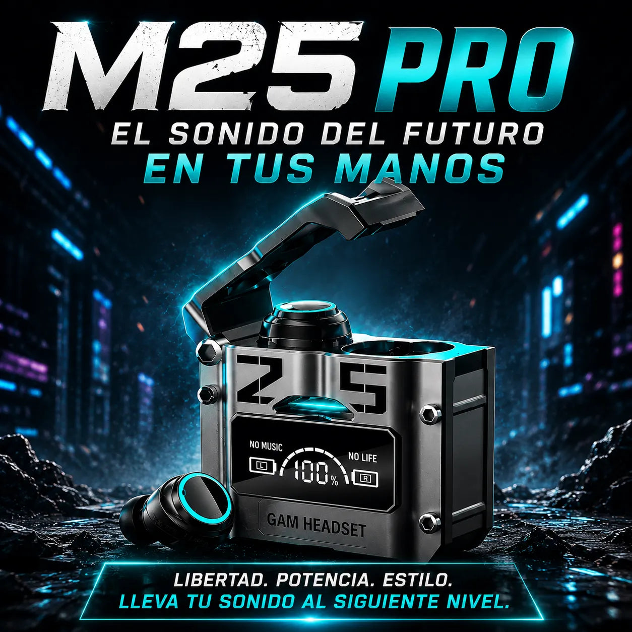 M25 Pro — Potencia extrema que se escucha y se siente 🔥