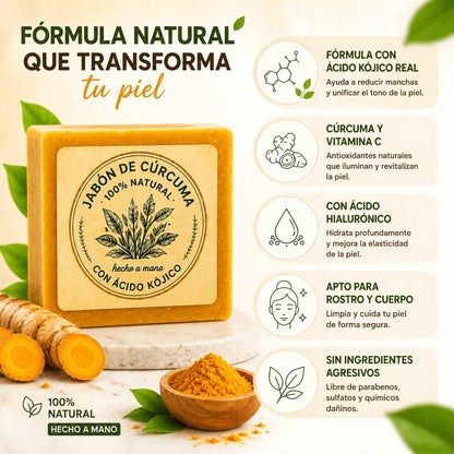 CurcuGlow™ — Tu secreto para una piel más limpia y luminosa