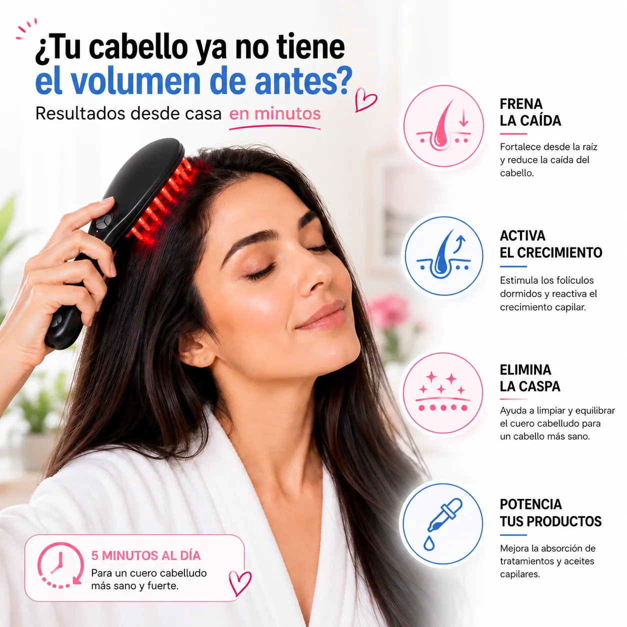 Capilux Pro™ Tecnología avanzada para una melena más fuerte