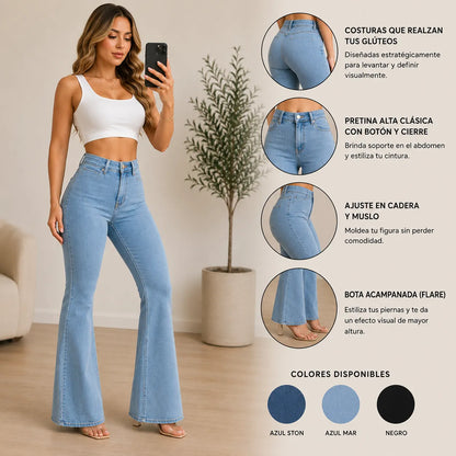 Queens Fashion™ | El jean que moldea tu figura y resalta tus curvas