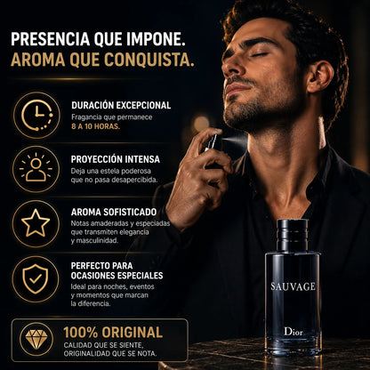 Sauvage Dior — El aroma del hombre que impone presencia y atrae miradas 🔥