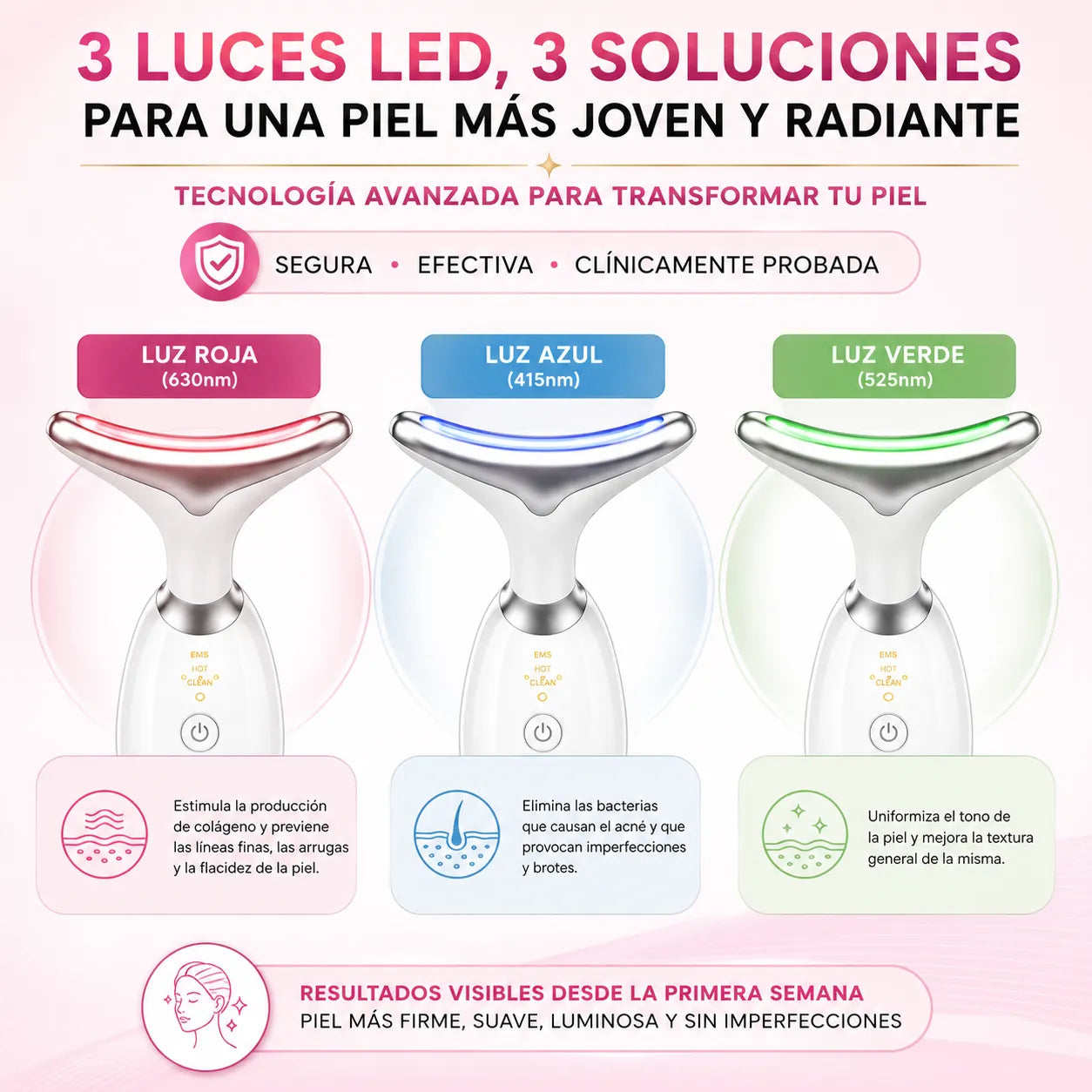 Pro-Lifting™ - Ayuda a reducir la apariencia de arrugas y recuperar la firmeza facial.
