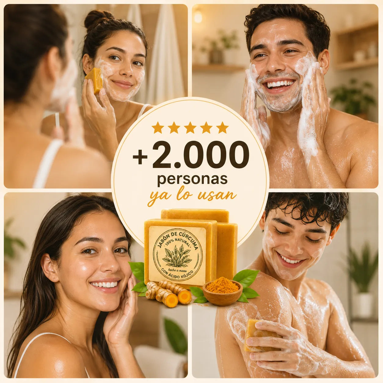 CurcuGlow™ — Tu secreto para una piel más limpia y luminosa