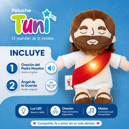 PELUCHE DE JULIETTA| INCLUYE AUDIO Padre Nuestro y Angel de mi Guarda