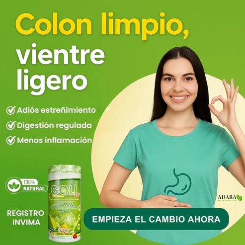 COLI PLUS®  La Solución Integral para Combatir la Hinchazón, la Pesadez y el Malestar