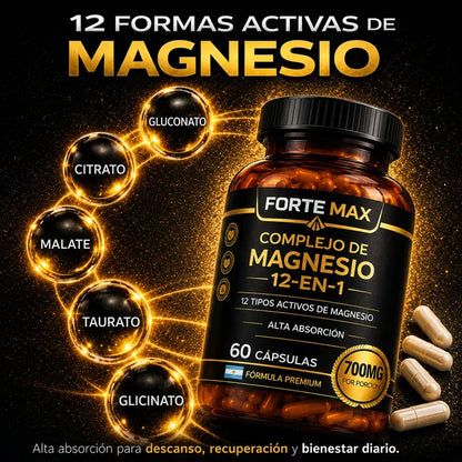 Complejo de Magnesio 12 en 1 - Forte Max