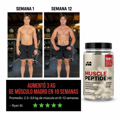Muscle Peptide™ | Soporte para Fuerza, Rendimiento y Recuperación