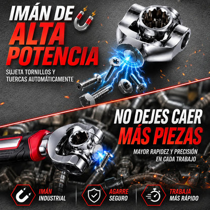 TorqueMax™ – La llave que reemplaza 16 herramientas 🔥