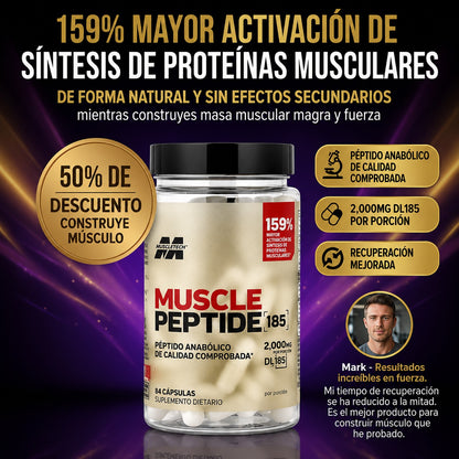 Muscle Peptide™ | Soporte para Fuerza, Rendimiento y Recuperación