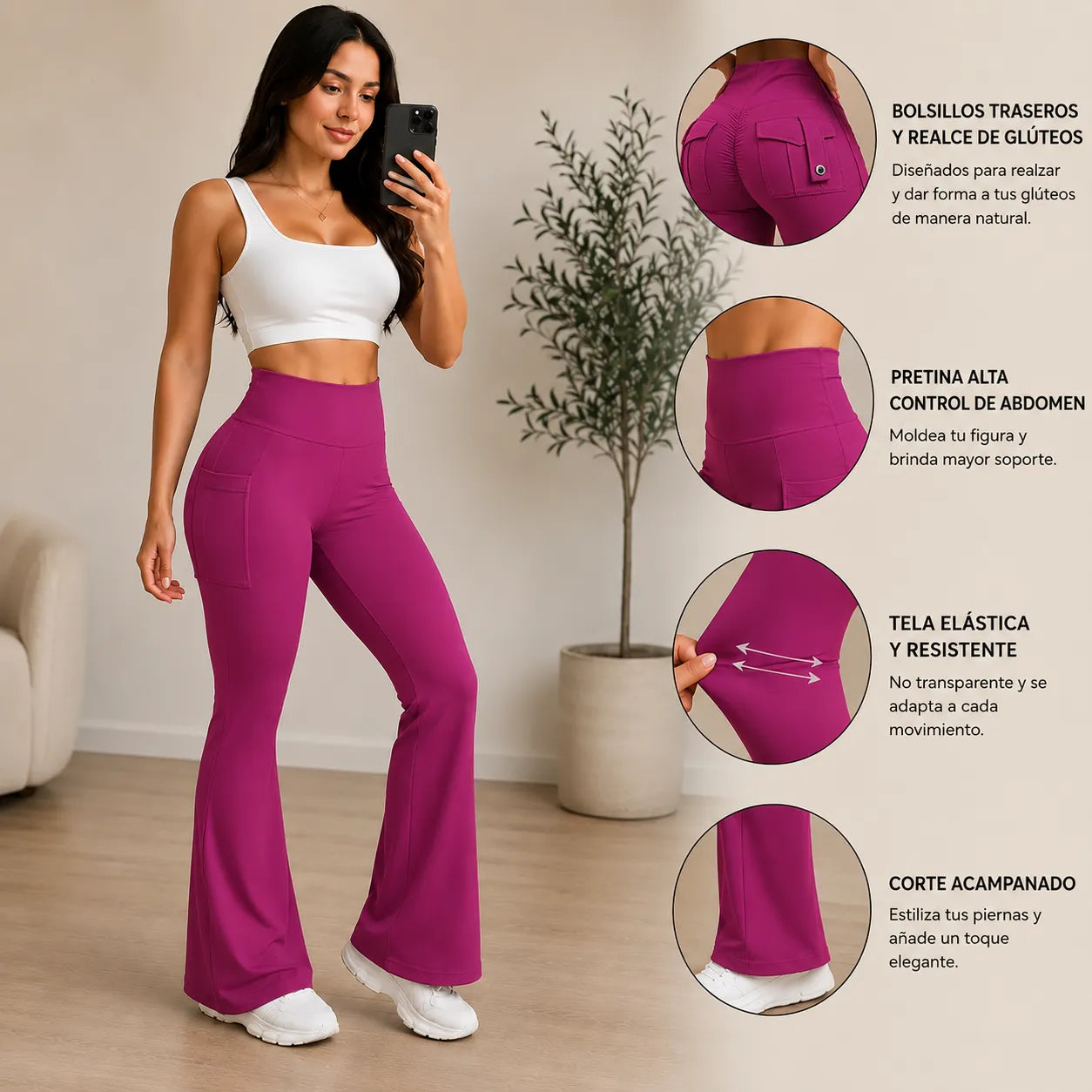 Licra Levanta Cola Premium™ Moldea cintura y resalta tus curvas