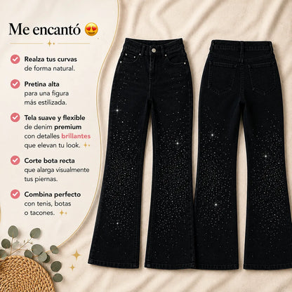 Jean Crystal™ | Comodidad, estilo y brillo en una sola prenda
