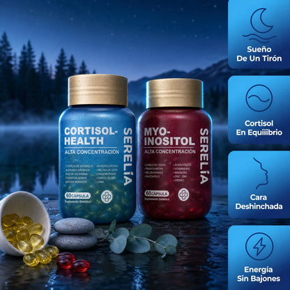 Serelia™ | Baja tu cortisol y recupera tu energía, sueño y ligereza en 14 días