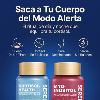 Serelia™ | Baja tu cortisol y recupera tu energía, sueño y ligereza en 14 días
