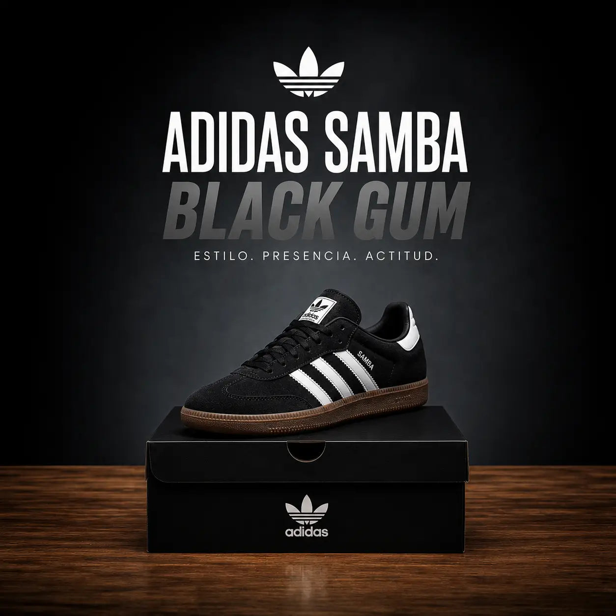 Adidas samba negro