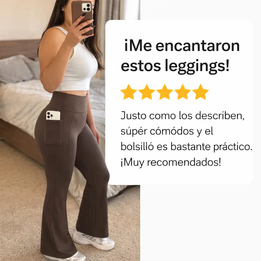 Licra Pantalon Con Bolsa D Cel Comodo