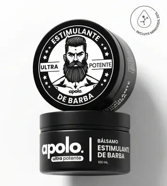 Bálsamo para Crecimiento de Barba Ultra Potente con Minoxidil 20%