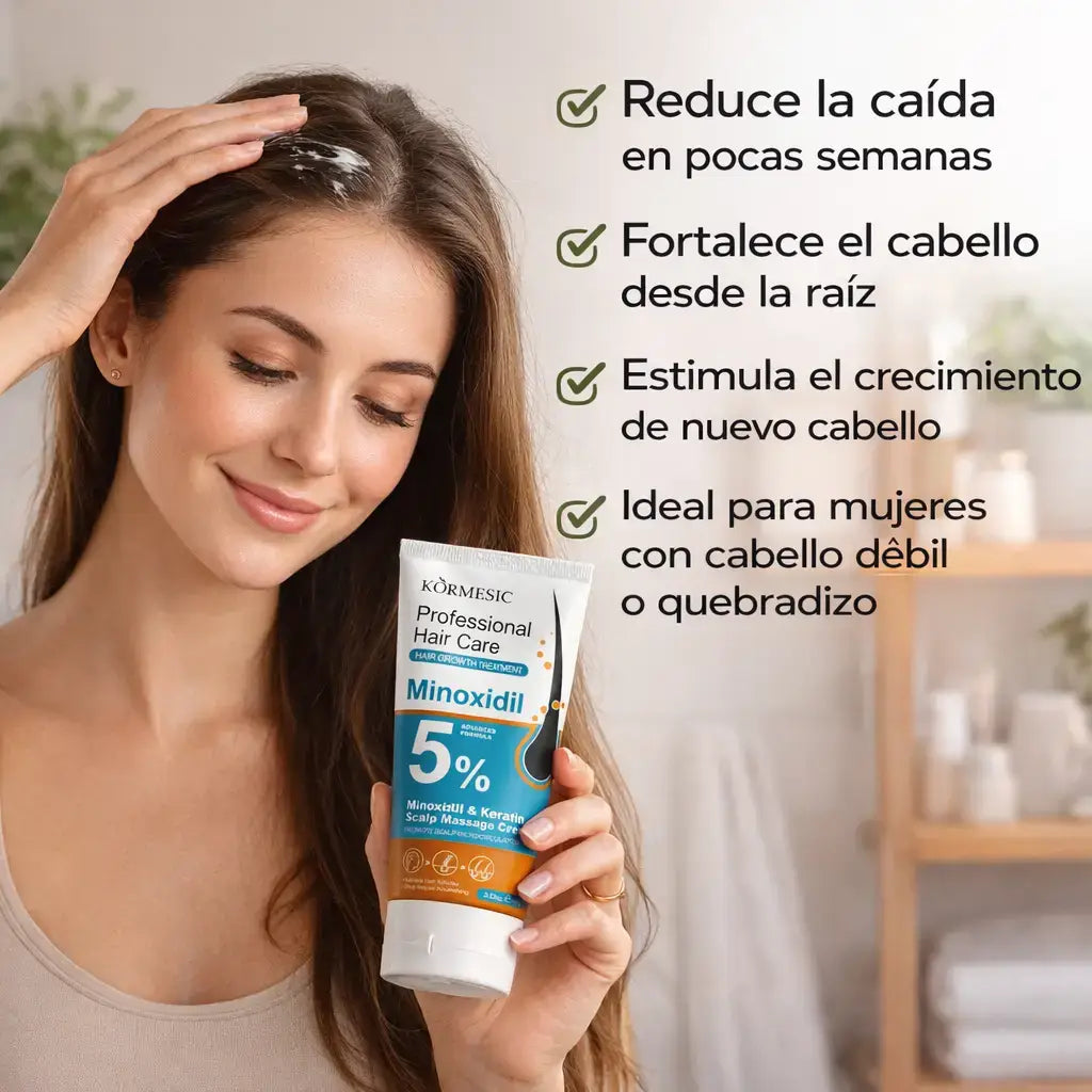 Capiluxe Growth | Reduce la caída del cabello y recupéralo más fuerte y abundante