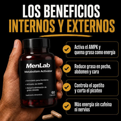 MENLAB - Recuperá un aspecto firme y masculino.