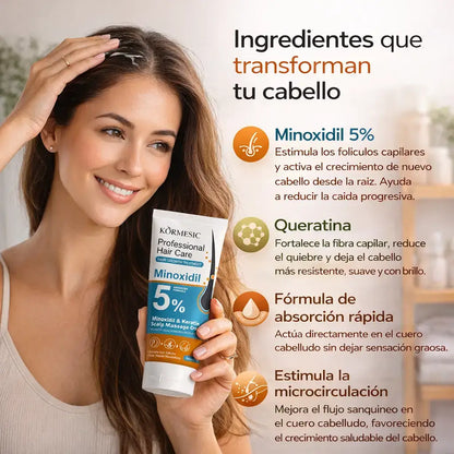 Capiluxe Growth | Reduce la caída del cabello y recupéralo más fuerte y abundante