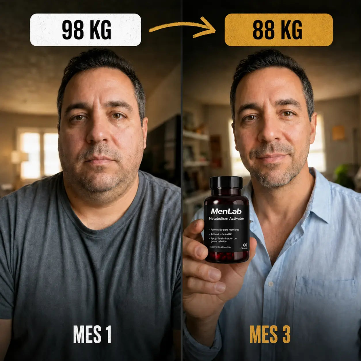 MENLAB - Recuperá un aspecto firme y masculino.