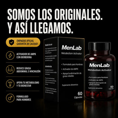 MENLAB - Recuperá un aspecto firme y masculino.