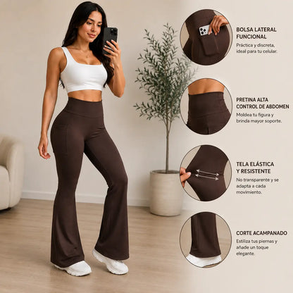 Licra Pantalon Con Bolsa D Cel Comodo