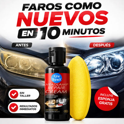 CREMA DE RESTAURACION DE FAROS | KineShineX