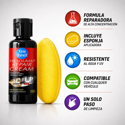 CREMA DE RESTAURACION DE FAROS | KineShineX