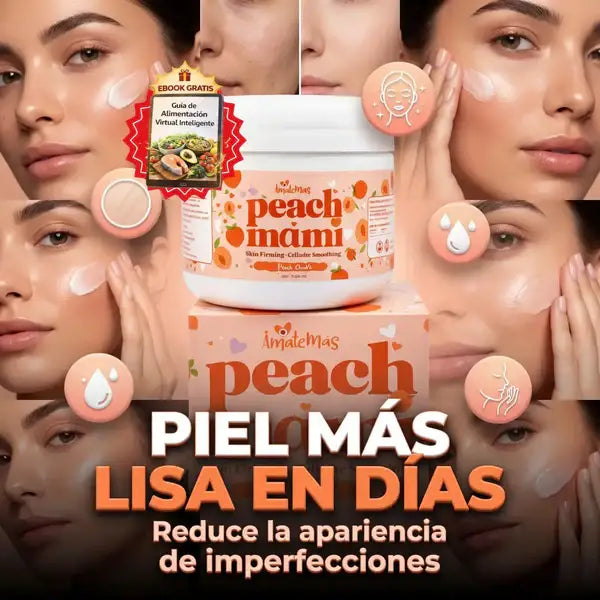 PEACH MAMI-Piel más firme y suave desde la primera aplicación 🇺🇸