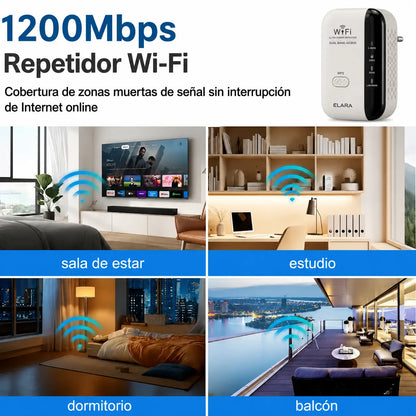 WIFI PRO MAX - Repetidor De Señal Wifi Alta Potencia con cable de conexión directa GRATIS🎁