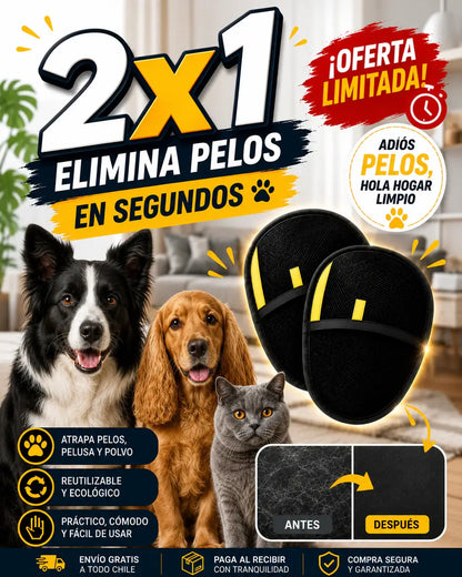 CleanPaws™ Guante Removedor de Pelos | Mantén tus espacios impecables ✨